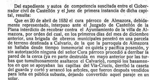 Recobrar el Calvari